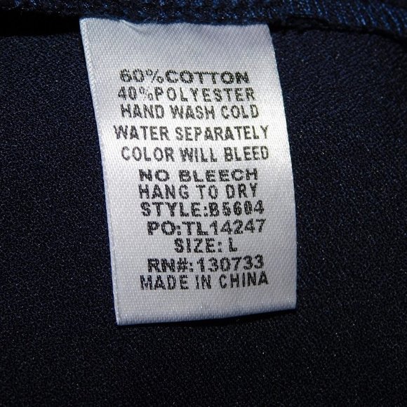 Umgee Womens L Blue Embroidered Boho Dress - Picture 10 of 10